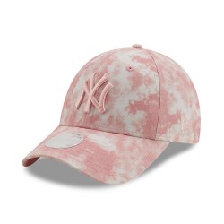 New Era New York Yankees Tie Dye Womens Pink 9FORTY Cap 60222561