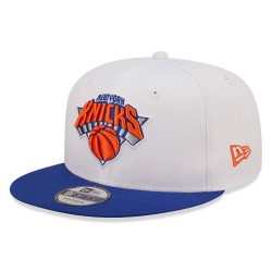 New York Knicks White Crown Team White 9FIFTY Snapback Cap 60358007 