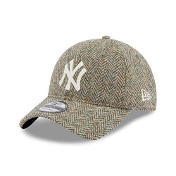 New York Yankees MLB Harris Tweed Brown 9TWENTY Adjustable Cap 60364178