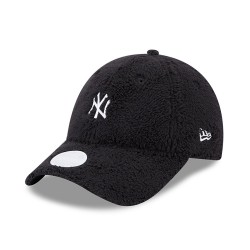 New Era New York Yankees Teddy Womens Black 9FORTY Adjustable Cap 60364300 