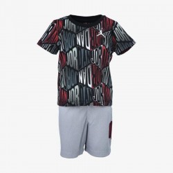 Jordan Printed T-Shirt and Mesh Shorts Set  65C229-G3A