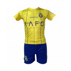 Παιδικό Σετ Ποδοσφαίρου Al Nassr Ronaldo Κίτρινο Μπλε 
