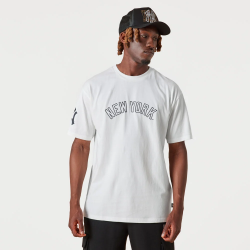 New York Yankees Wordmark White T-Shirt 1308344