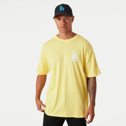 New Era LA Dodgers MLB League Essential Yellow Oversized T-Shirt 13083963