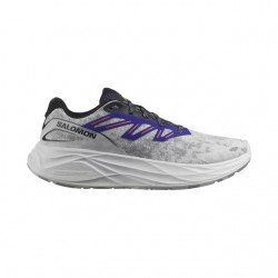 Salomon Men's Aero Glide 2 Road Running Shoes 474270 White / Phantom / Spectrum Blue